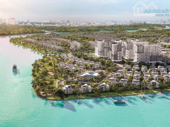 Căn góc LK HUD Chánh Mỹ,DT 140m2,mặt đường Nguyễn Văn Cừ,mặt sông Sài Gòn,tiến độ giãn - 5