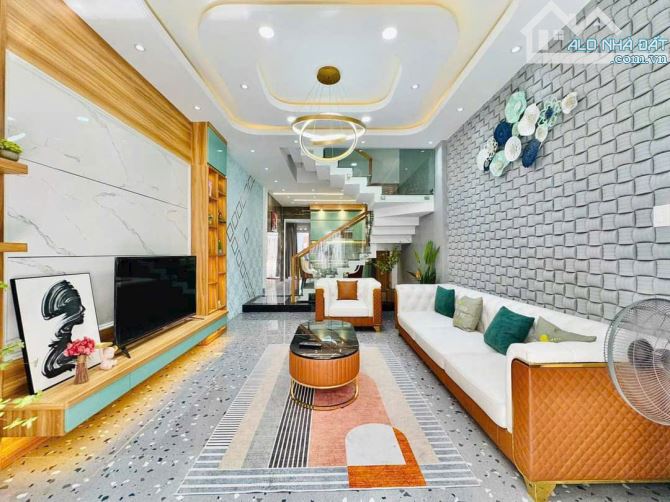 🏠Siêu Phẩm Nhà 2 Mặt Tiền Hẻm Xe Hơi.6m💎.Phan Huy Ích P14💎4X13M 3 Lầu 5pn 4wc💵7,6 Tỷ - 8