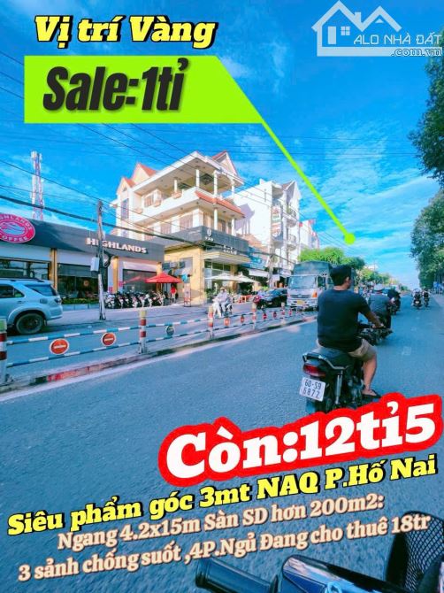 Bán gấp nhà 3 lầu mặt tiền nguyễn ái quốc ngay gx bắc hải kinh doanh tốt giá rẻ
