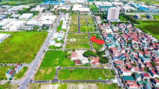 Bán đất khắc niệm 2 nhìn vườn hoa dt 92.4m2 + mt 6m giá 6.2 tỷ