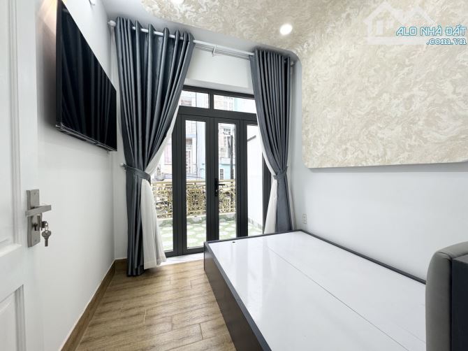 🔥 NHÀ MỚI XÂY 4 TẦNG BTCT – HẺM XE HƠI 5M THÔNG TỨ TUNG – FULL NỘI THẤT CAO CẤP – CHỈ 5 T
