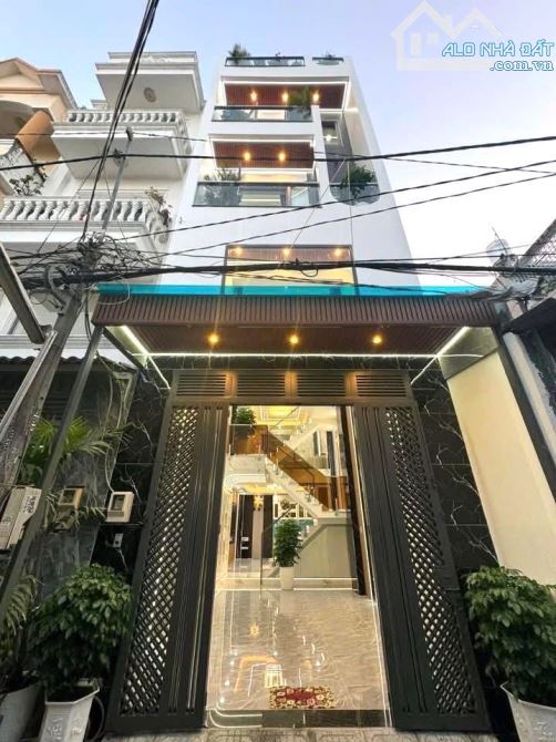 Siêu phẩm nhà phố 5 Tầng đường LÂM THỊ HỐ, Diện tích 56m2 (4 x 14), gần CVPM Quang Trung.