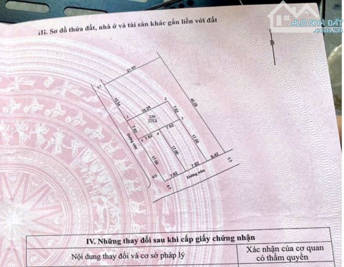 115,6m sẵn sổ đỏ Thủy Xuân Tiên xã Xuân Mai, chỉ  2,1 tỉ