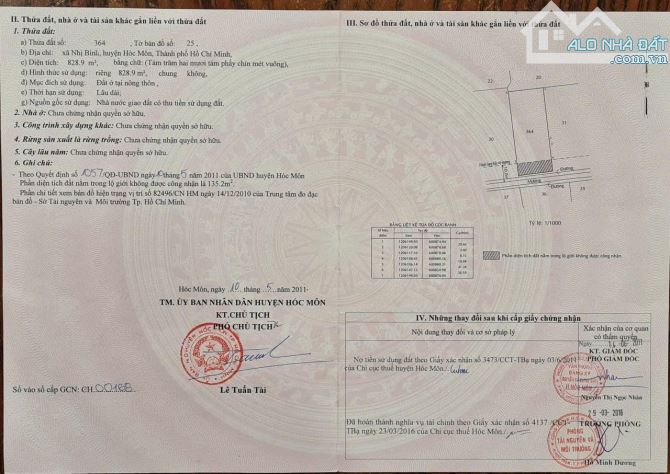 BÁN XƯỞNG VIP (20x50) VỊ TRÍ ĐẸP – NHỊ BÌNH, HÓC MÔN GIÁ RẺ
