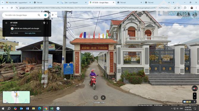 Bán nhà đất - Đường Ấp 3 “ Xóm Ba Tròn ”, Xã Long Cang, Huyện Cần Đước, Tỉnh Long An ( Tỉn