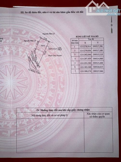 Bán Nhà Phú Thọ Thủ Dầu Một Bình Dương. Diện tích: 7.7x23 tổng 149.8m2 có 80m2 thổ cư