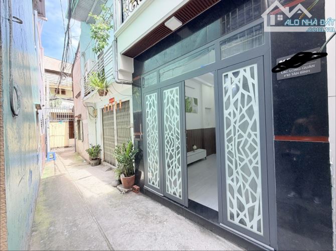 🏠🏠CHỈ 3,85TỶ-GẦN HẺM XE HƠI-LẠC L0NG QUÂN -TÂN BÌNH-(3,2X8)-3 TẦNG.