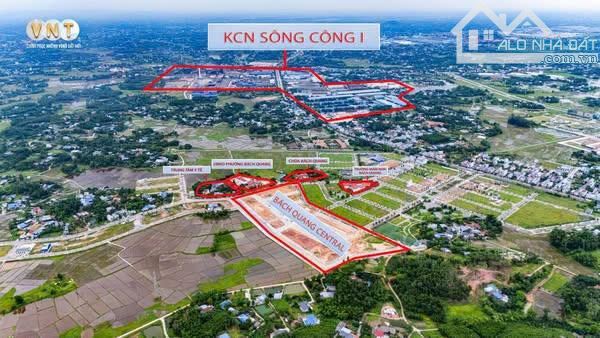 Khu đô thị trung tâm mới P. Bách Quang, T. Thái Nguyên chỉ 2,2 tỷ