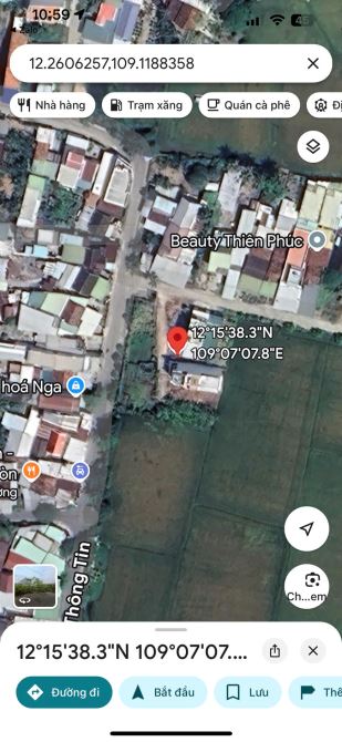 bán đất mặt tiền đường Thông Tin, Diên An giá chỉ 1ty7