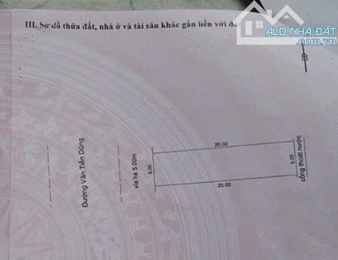 Bán đất mặt tiền đường 10m5 Văn Tiến Dũng (100 m2), Cẩm Lệ - Đà Nẵng, Giá 5.75 tỷ tl
