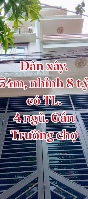 💖💖💖Đại Mỗ_DÂN XÂY. 54M, 4 NGỦ, CHỈ Hơn 8 TỶ CÓ TL