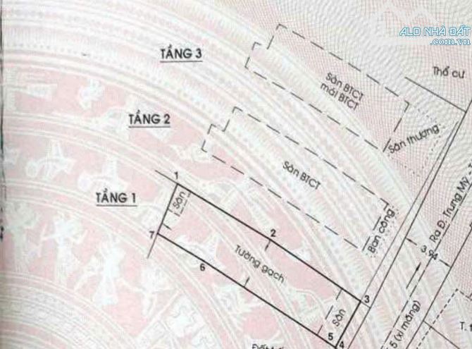 * Nhà 3 tầng Btct mặt tiền Trung Mỹ Tây 5 Trung Chánh Hóc Môn-Đường 6m.Dt 4×17- chỉ 5, 5Tỷ