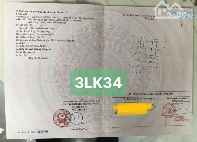 🛑Bán tất cả các lô Cửa Trại - Thuỷ Nguyên đủ diện tích đủ vị trí đủ tuyến - 2