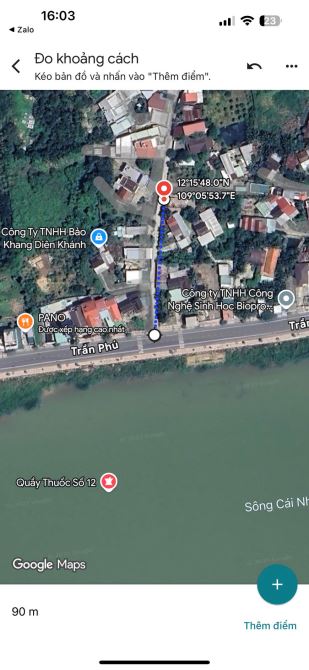 BÁN GẤP LÔ ĐẤT SÁT BỜ KÈ TRẦN PHÚ DIÊN KHÁNH-KHÁNH HÒA GIÁ CHỈ 2 TỶ - 1