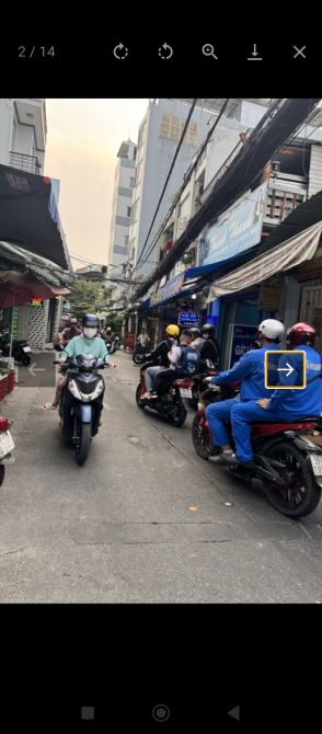 Bán nhà HXH Dương Bá Trạc,P.2,Q.8,dt: 5,5 x 26 nhà xây 2 lầu 13 Tỷ 5. - 1