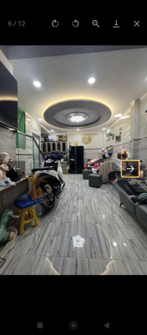 Bán nhà hẻm Hậu Giang,P.6,Q.6,dt: 4 x 11 nhà xây 2 tầng 4 Tỷ 2. - 1