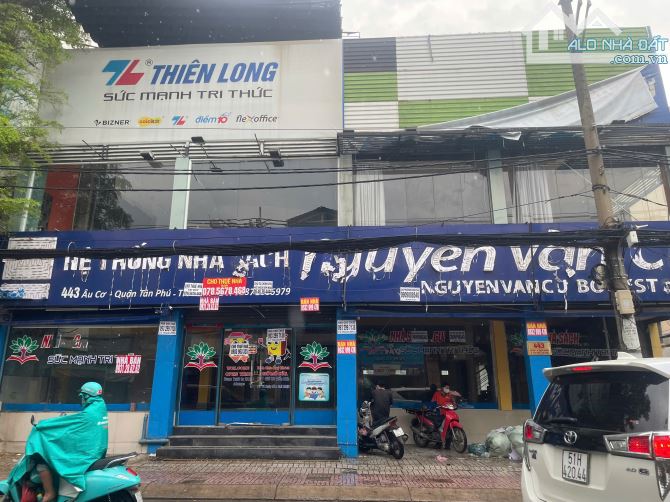 Cho Thuê Nhà GÓC 2MT 17x30m đường Âu Cơ quận Tân Phú - 1