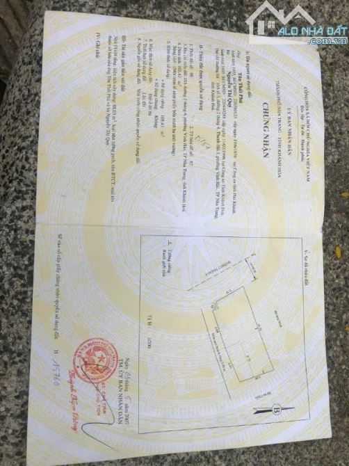 Nhà 3Lầu góc 2 mặt tiền đường 2/4 KD đắc địa rộng 32m sát Biển phường Vĩnh Hải chỉ 18 tỷ - 1
