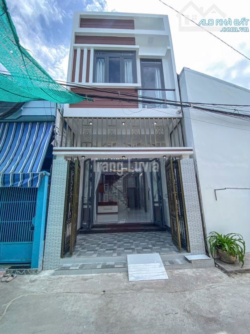 BÁN NHÀ XÂY MỚI ĐẸP KIÊN CỐ HẺM Ô TÔ GẦN CHỢ CẦU VÁN - 1
