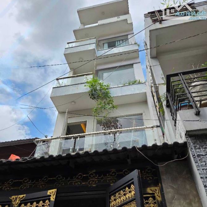 BÁN NHÀ (CHDV) HXH NGUYỄN CẢNH TUÂN, PHÚ THỌ HOÀ, TÂN PHÚ, 4X16M, 5TẦNG, 9PHÒNG, 8,8 TỶ - 1