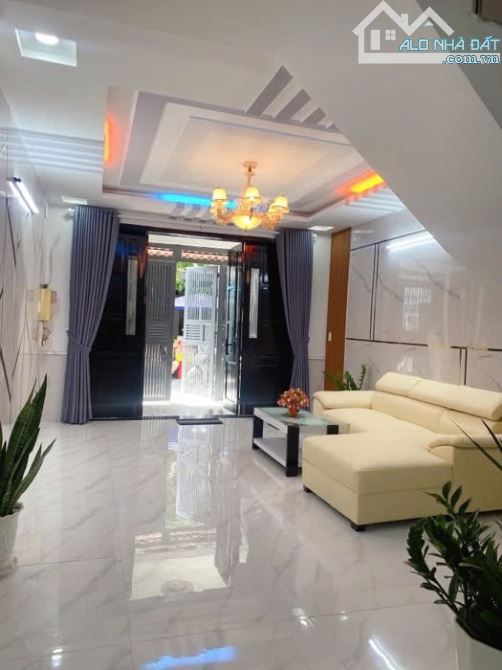 chủ bán nhà 49m2 xây 4 tầng Hoàng Hoa Thám,Bình Thạnh giá 2tỷ350.Gần chợ Cây Quéo. - 1