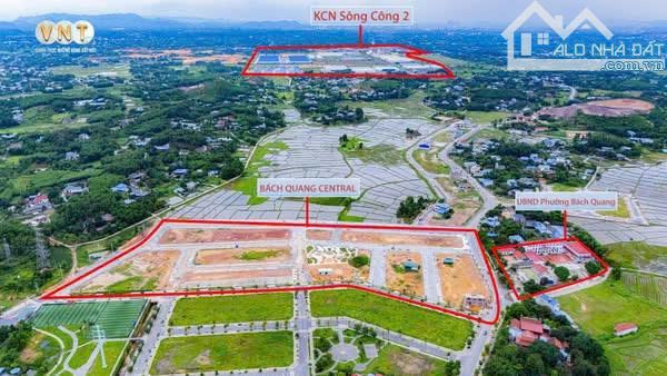 Khu đô thị trung tâm mới P. Bách Quang, T. Thái Nguyên chỉ 2,2 tỷ - 1
