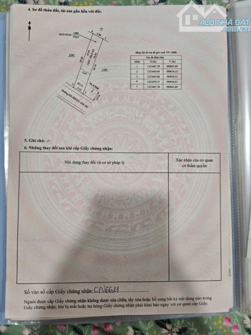 Bán đất Phú An Bến Cát gần UBND Phú An - 1