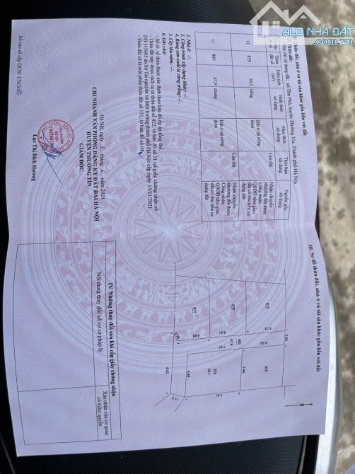 📣📣📣Chính chủ gửi bán lô góc đẹp **Thư Phú_Thường Tín_Hà Nội **Diện Tích: 50,1m **Lô góc - 1