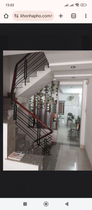 Chủ cần bán nhà hẻm đường Bà Hom P3 Quận 6 TP HCM DT 41m2 Giá 7tỷ 3 - 1