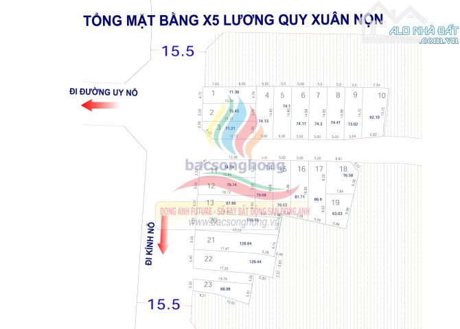 ĐẤT ĐẤU GIÁ – X5 LƯƠNG QUY, THỤY LÂM – ĐÔNG ANH. ĐẤT SẠCH - KHÔNG QH. CHỈ 6X TỶ - 1