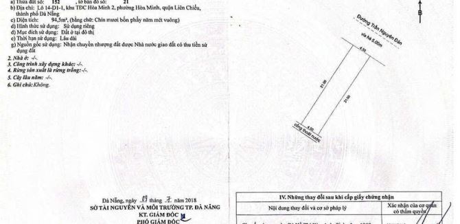 Bán đất giá rẻ còn xót lại 1 lô duy nhất trục 10m5 Trần nguyên Đán chỉ 6 tỷ800 - 2