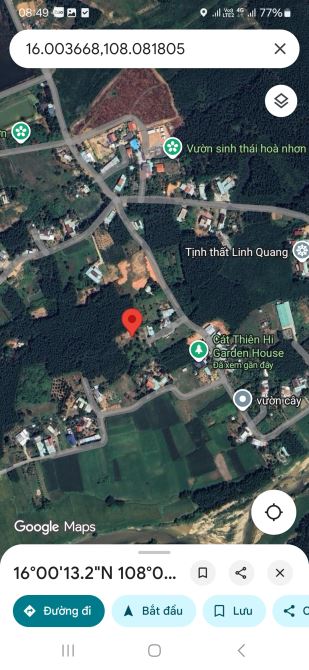 🆘️ GIẢM SÂU HƠN 2 TỶ BÁN GẤP: 970m2 ngang 23m Hòa Nhơn, Hòa Vang, gần Bà Nà - Suối Mơ - 2