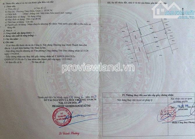 Bán đất Thảo Điền, đường Quốc Hương,140m², pháp lý rõ ràng - 2