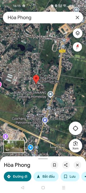 Bán đất đẹp thôn Cẩm Toại Trung, Hoà Phong, Hoà Vang, Đà Nẵng giá chỉ 1350tr - 2