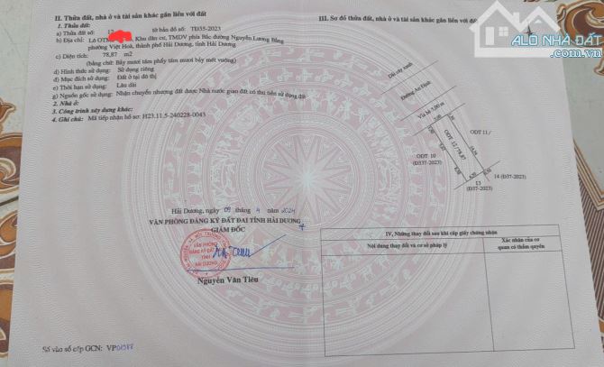 Bán đất mặt đường An Định thuộc khu đô thj Bắc Nguyễn Lương Bằng, - 2