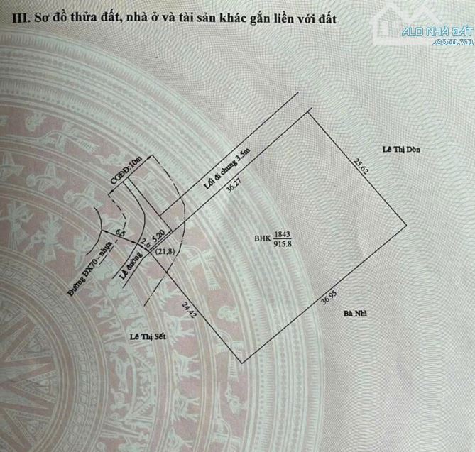 🔥 Bán gấp 915m2  đất mặt tiền DX70 định hòa – giá chỉ 10 tỷ 🔥 - 2