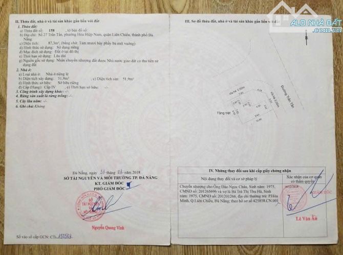 BÁN NHÀ LÔ GÓC TRẦN TẤN, LIÊN CHIỂU, ĐÀ NẴNG – DIỆN TÍCH 88M² NGANG 10M, ĐƯỜNG 7,5M - 3
