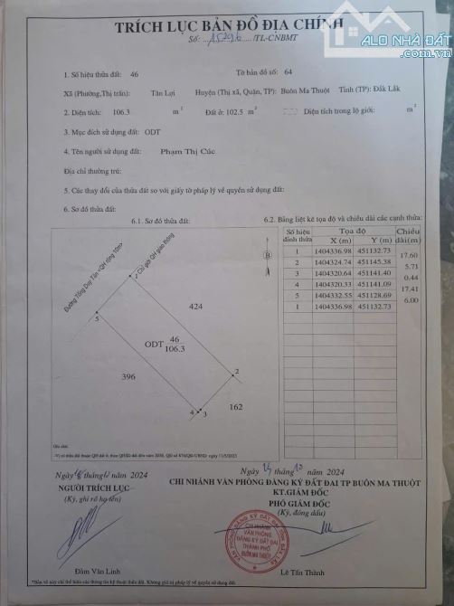 Đất mặt tiền Tống Duy Tân - gần chợ Phan Chu Trinh - 6x19 - 3