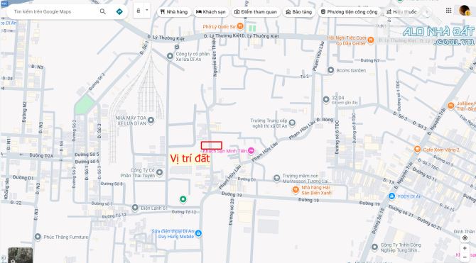 Bán nhà cấp 4 (5x21m), mặt tiền Nguyễn Đức Thiệu p.Dĩ An, đang thuê 7tr/th - 3