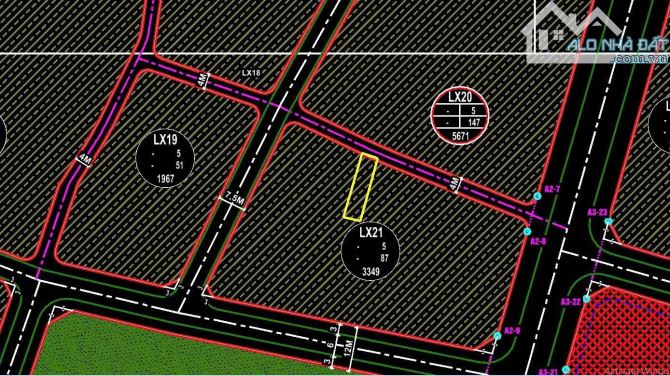 Rẻ nhất thị trường! Lô đất Bìa làng Trung Oai, Tiên Dương: 80M2, MT 4.4, Đường 4m, Giá DT - 3