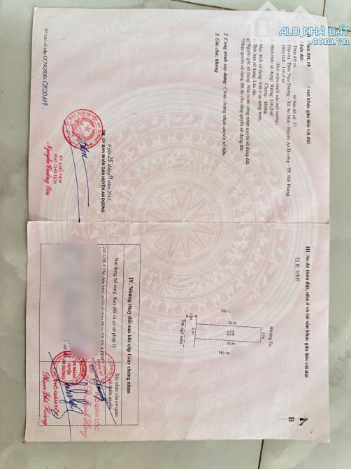 Chính chủ gửi bán can nhà 116m ngọ dương an hoà an dương - 3
