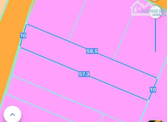 Lô đất quá đẹp, ngay Tỉnh lộ 44B vô 200m (Xã Phước Hải _ TP. HCM )  Diện tích : 570m2 (10x - 3