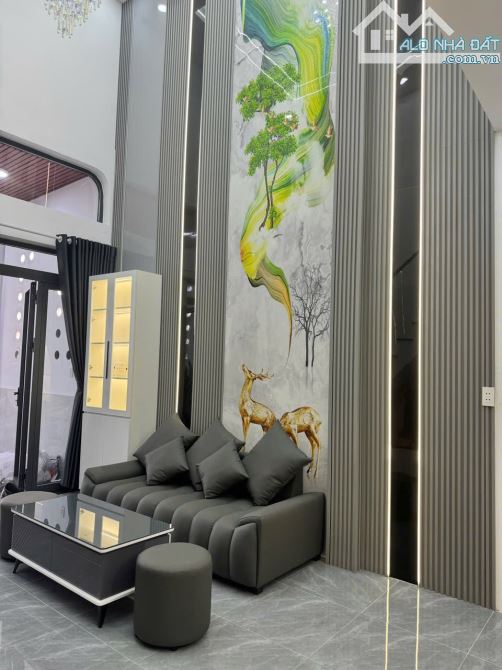 Nhà 2 tầng FULL NỘI THẤT Mặt Tiền đường THẠNH LỘC Q12 DT 50,8m (4x20) đường thông 8m💰4,5T - 3