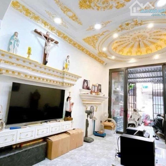 BÁN NHÀ MẶT TIỀN NỘI BỘ ĐƯỜNG CẦU XÉO, TÂN PHÚ, 4 TẦNG, 4X15M, GIÁ 9,65 TỶ TL - 3