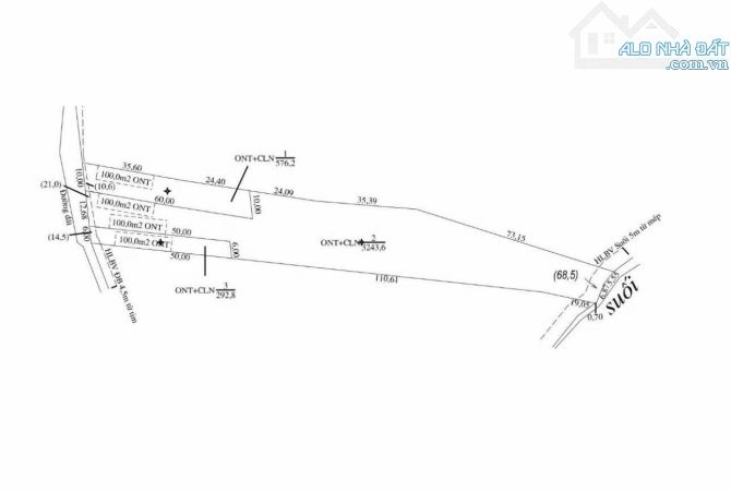 🔥 Bán đất vườn 3.500m² có 300m² thổ cư, nhà vườn trái cây, mặt tiền bê tông gần QL13 chỉ - 3
