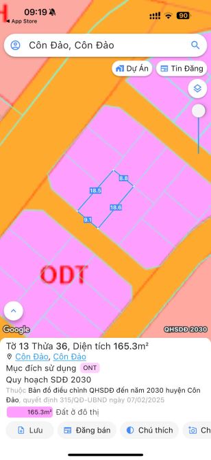 Bán đất Mặt Tiền Côn Đảo, Bà Rịa Vũng Tàu, giá cực chất chỉ với 12,5 tỷ, 166 m2 - 3