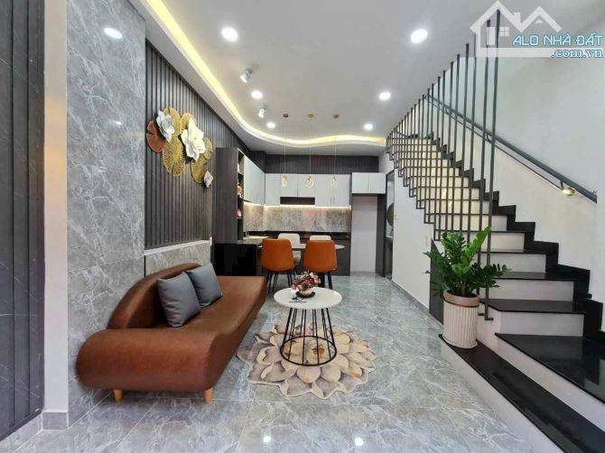 Bán nhà mới đẹp hẻm 3m 1 sẹc đường số 27, P.6, 4 x 7,5, 3 tầng giá 3.95 tỷ tl - 3