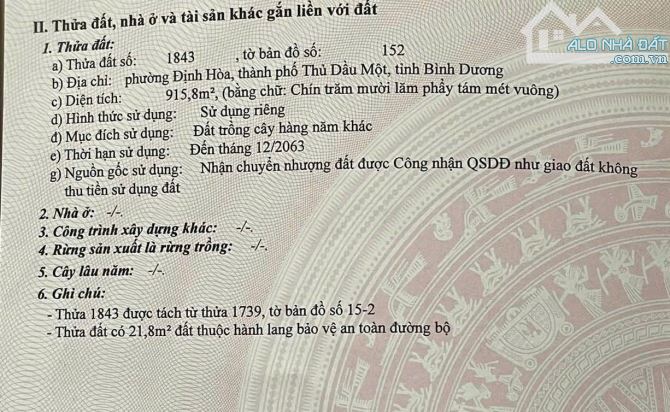 🔥 Bán gấp 915m2  đất mặt tiền DX70 định hòa – giá chỉ 10 tỷ 🔥 - 3