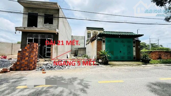 Mảnh Đất Thổ cư Đẹp mặt tiền Tân Hiệp 16 Hóc môn 104m² giá 3.5 tỷ 5x21m sổ riêng - 4