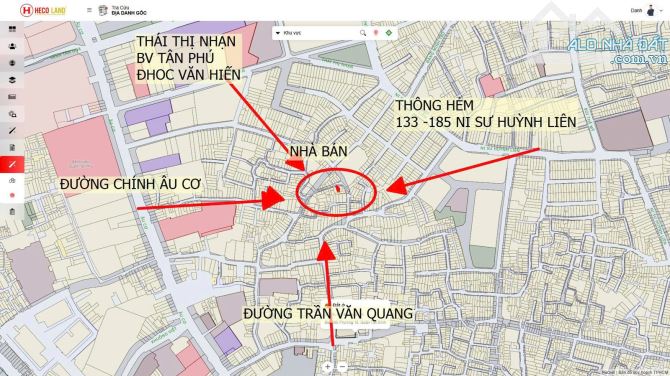 🏡  BÁN NHÀ HẺM 572 ÂU CƠ, QUẬN TÂN BÌNH -DTSD: 33m2 – Chỉ  5,05 Tỷ - 4